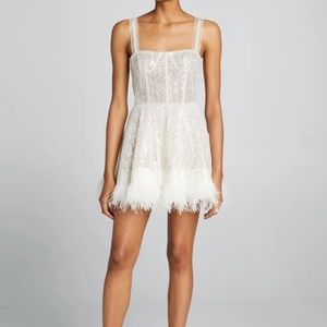 Mademoiselle bridal mini dress- Bronx and banco